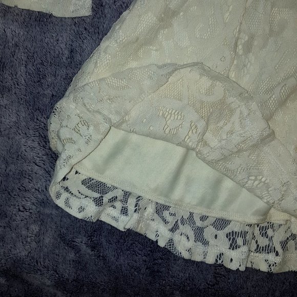 Tobi White Lace Dress XS - Picture 7 of 16